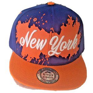 COPY - NEW YORK RAISED LETTER KINGS CHOICE USA SNAPBACK HAT/CAP